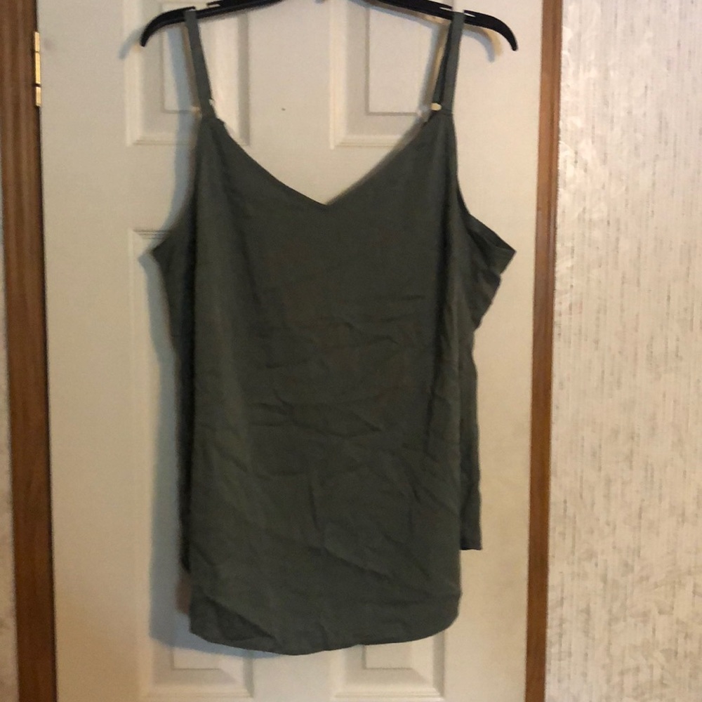 Soft green swing camisole from Torrid